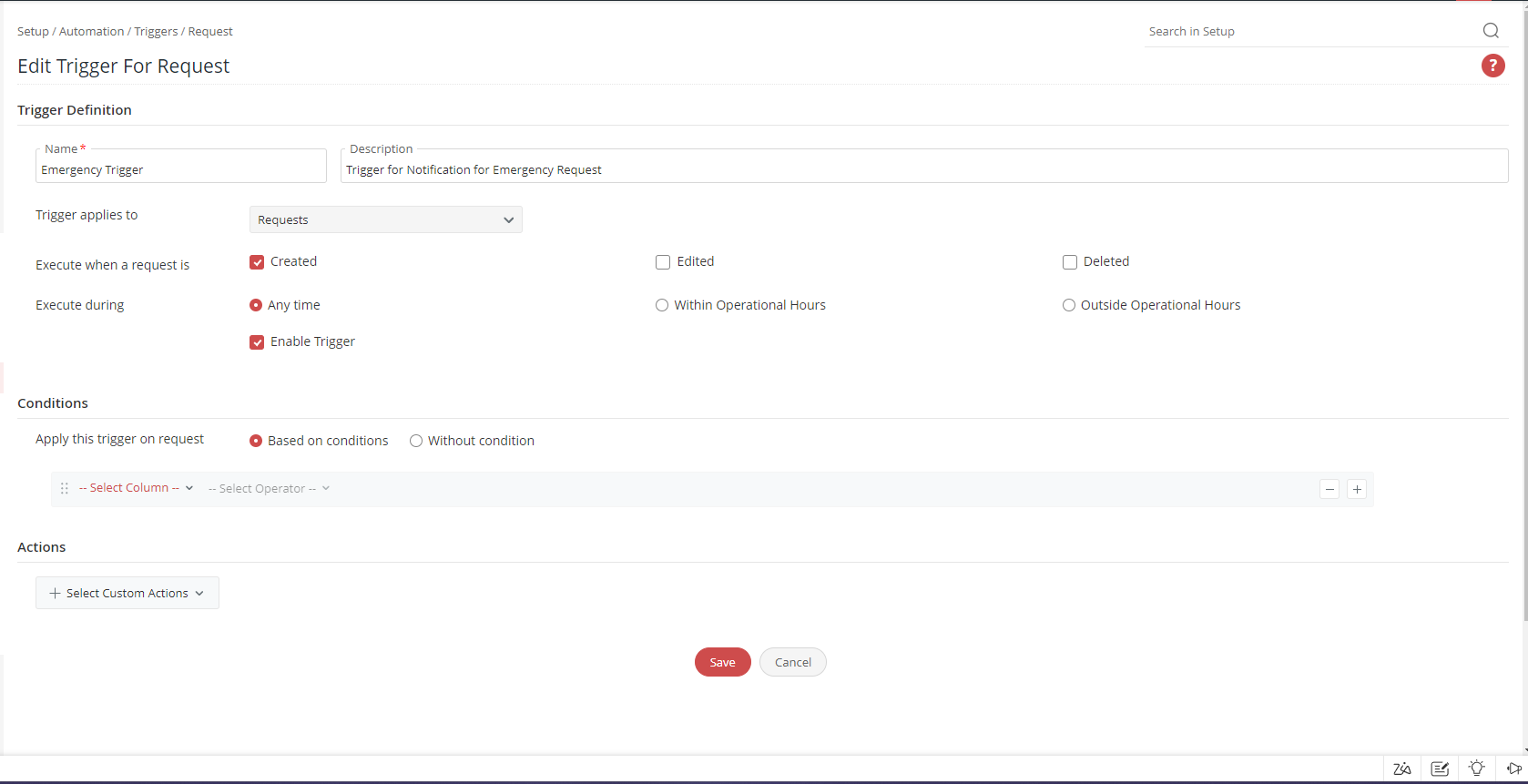 Webhook Settings